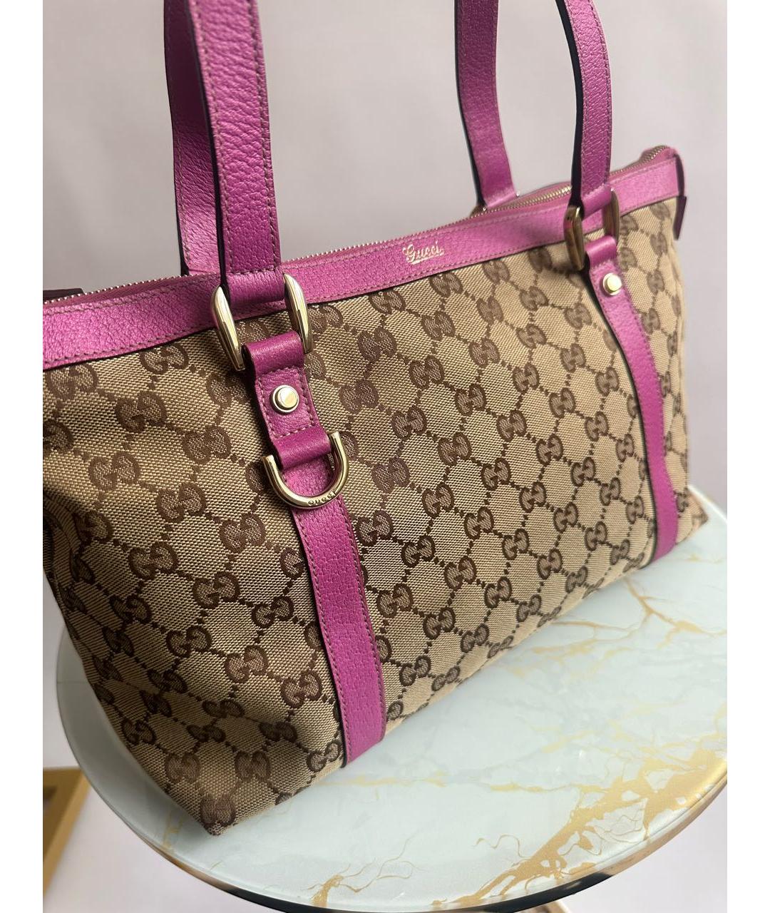 GUCCI Тканевая сумка тоут, фото 2