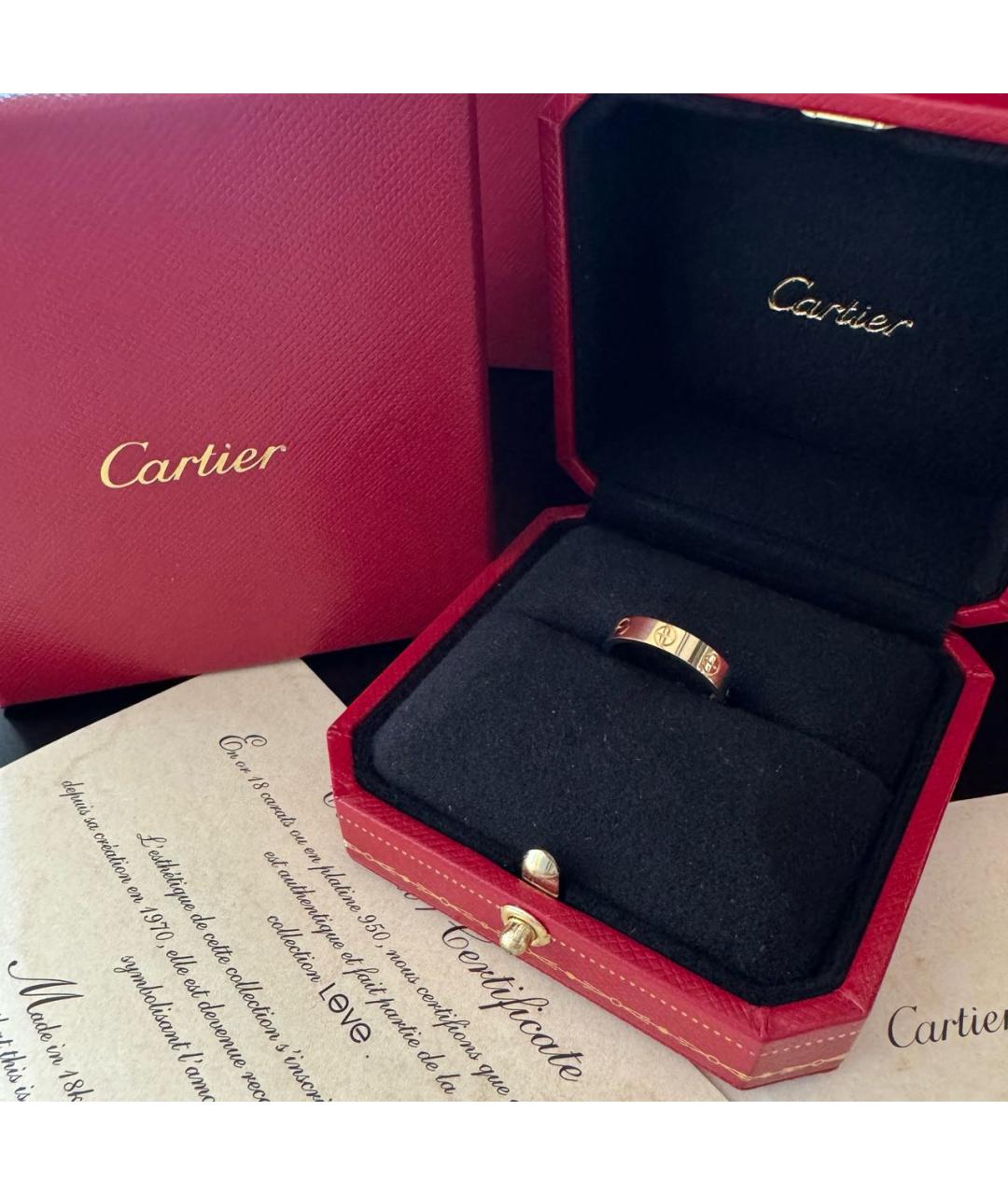 CARTIER Золотое кольцо из желтого золота, фото 8