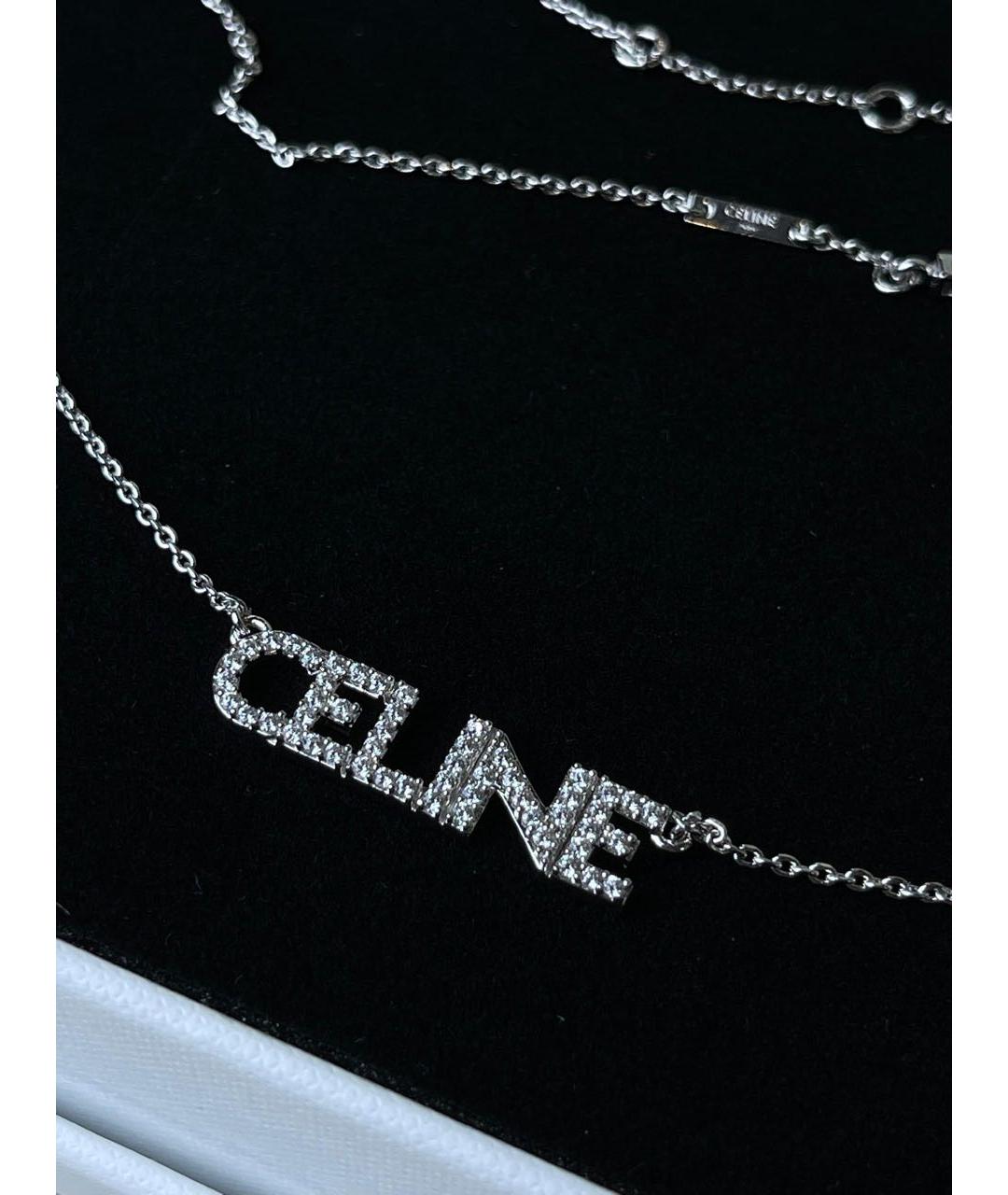 CELINE PRE-OWNED Серебряная цепочка, фото 2