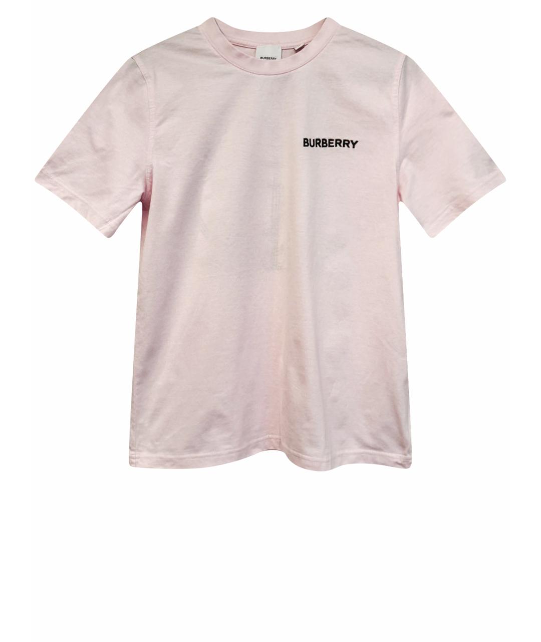 Burberry pink t shirt best sale