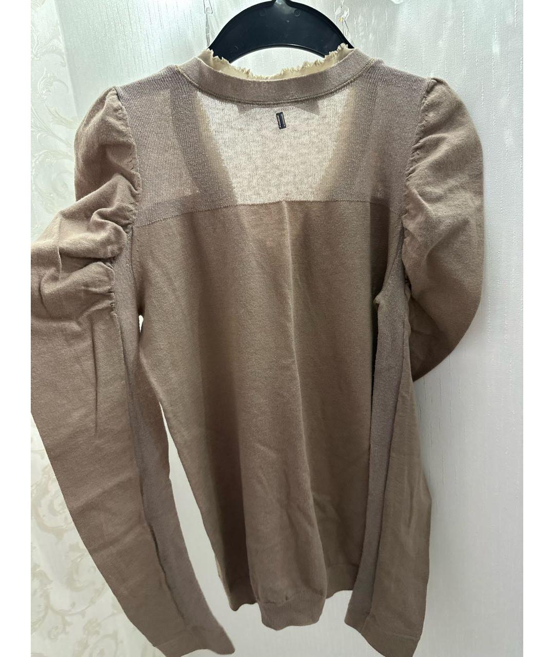 SPORTMAX Коричневый джемпер / свитер, фото 3