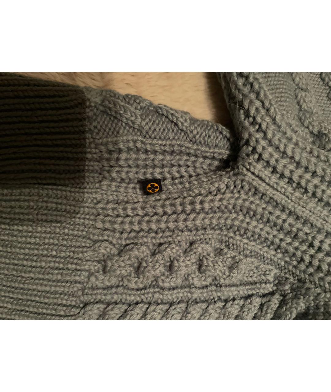 LOUIS VUITTON PRE-OWNED Голубой шерстяной джемпер / свитер, фото 6