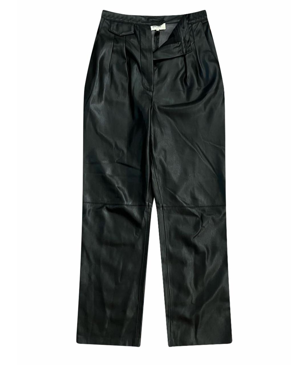 NANUSHKA Черные брюки широкие, фото 1