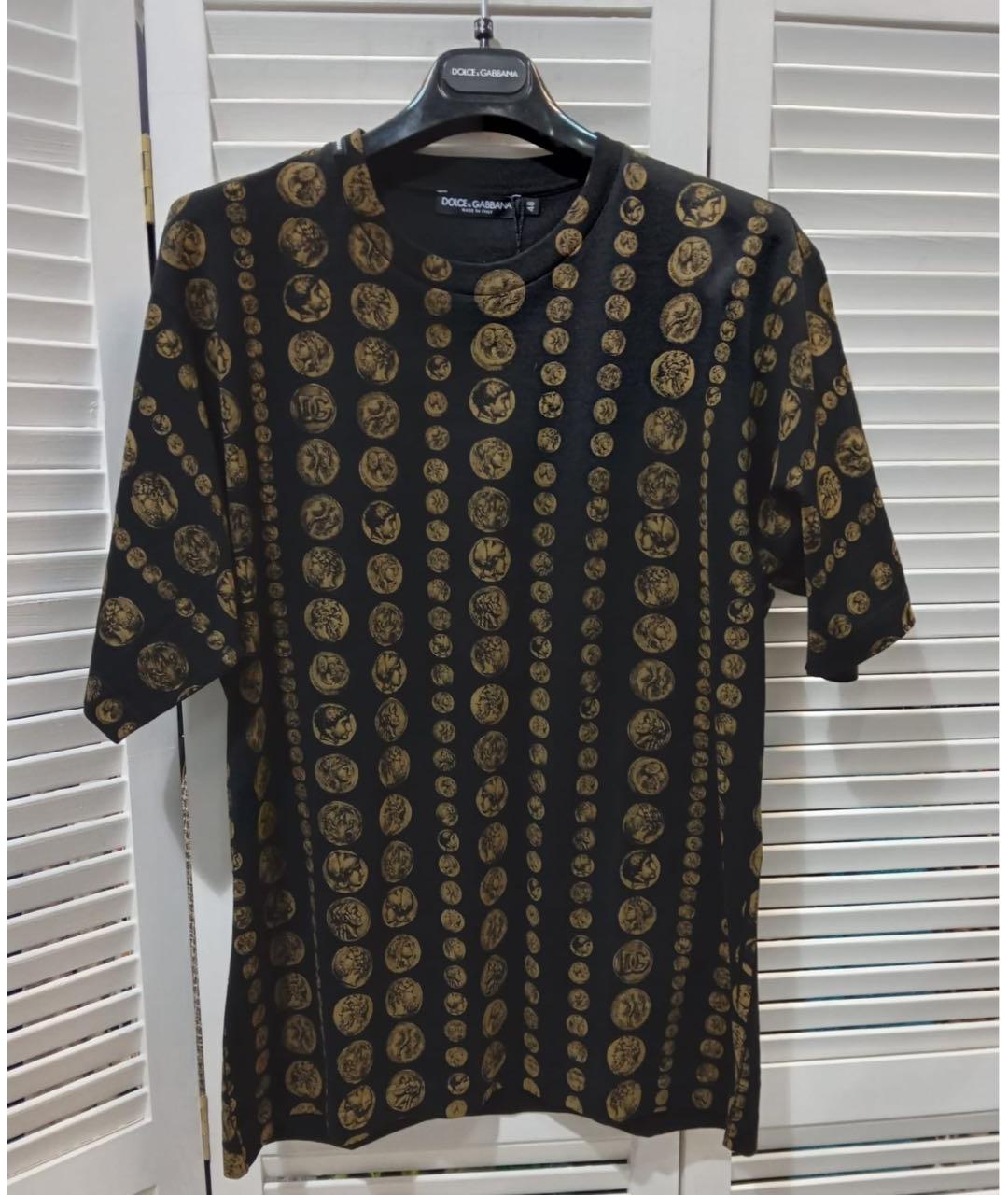 DOLCE&GABBANA Белая хлопковая футболка, фото 5