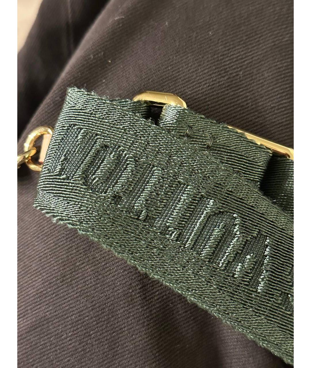 LOUIS VUITTON Коричневая кожаная сумка через плечо, фото 4
