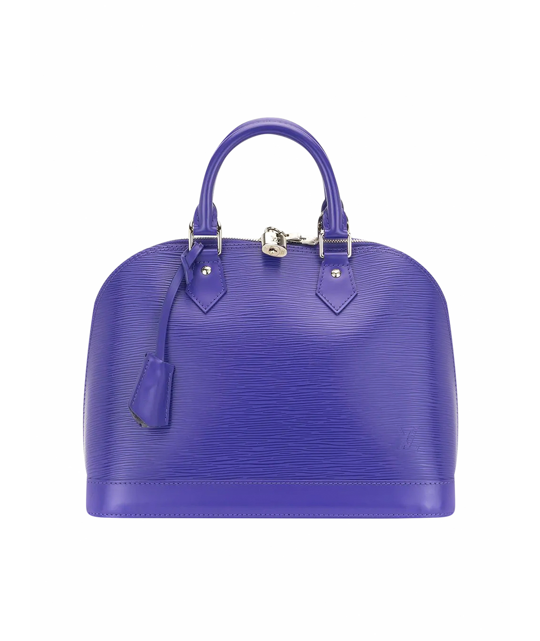 LOUIS VUITTON PRE-OWNED Фиолетовая кожаная дорожная/спортивная сумка, фото 1