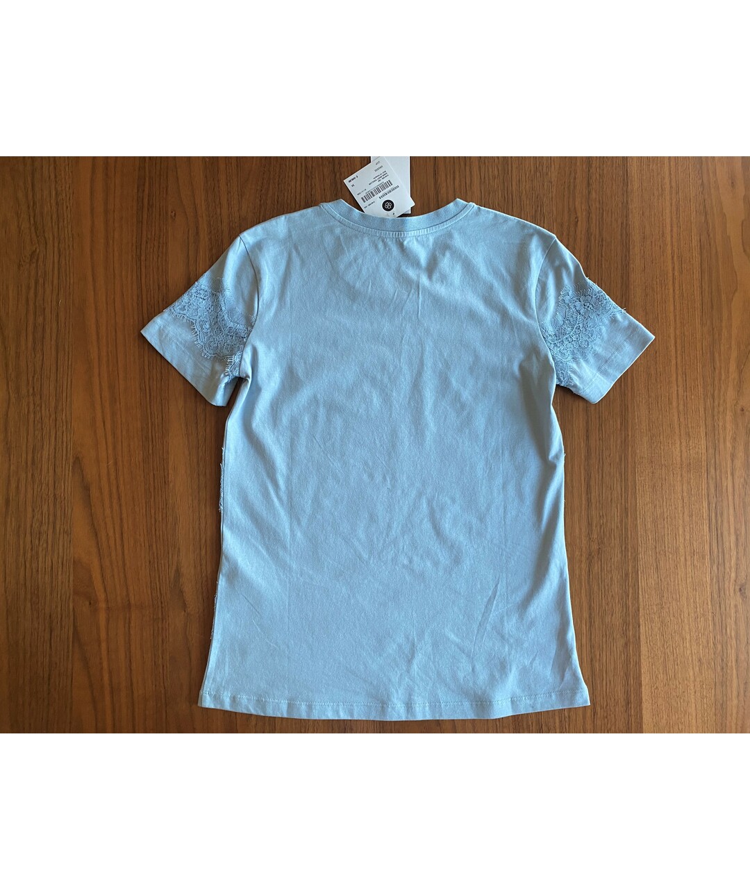 DOROTHEE SCHUMACHER Голубая хлопковая футболка, фото 5
