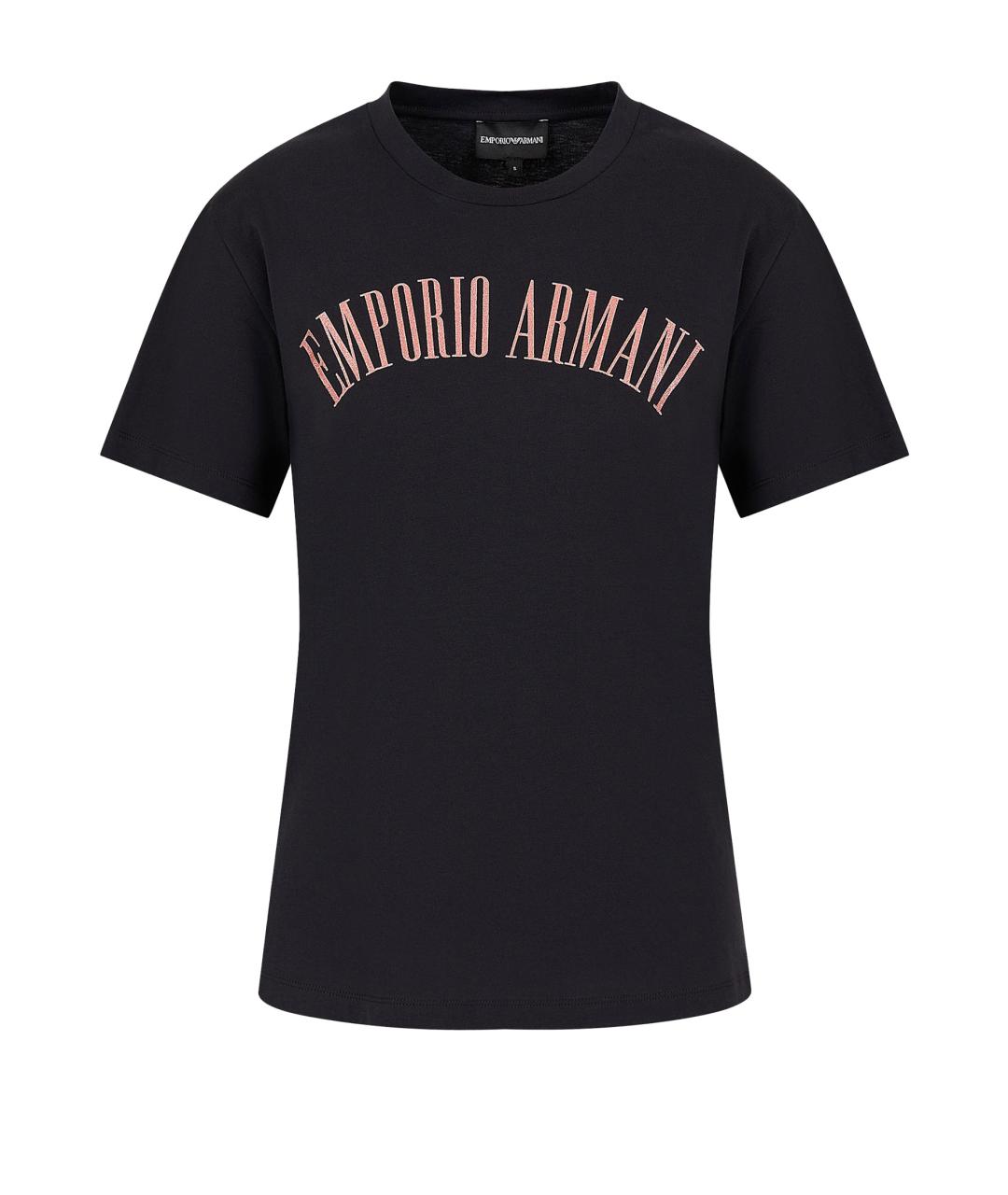 EMPORIO ARMANI Синяя футболка, фото 1