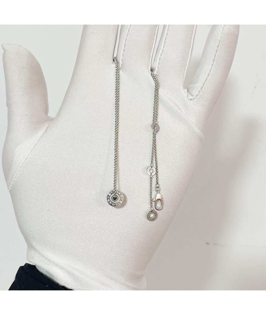 BVLGARI Серебряное колье из белого золота, фото 4