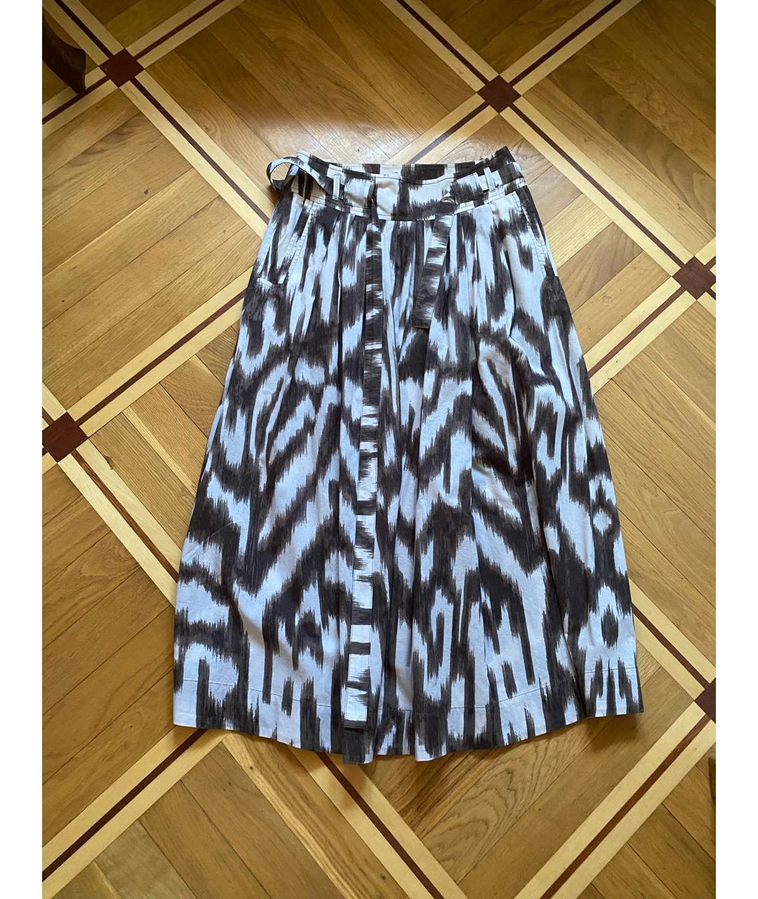 MAX MARA Хлопковая юбка макси, фото 8
