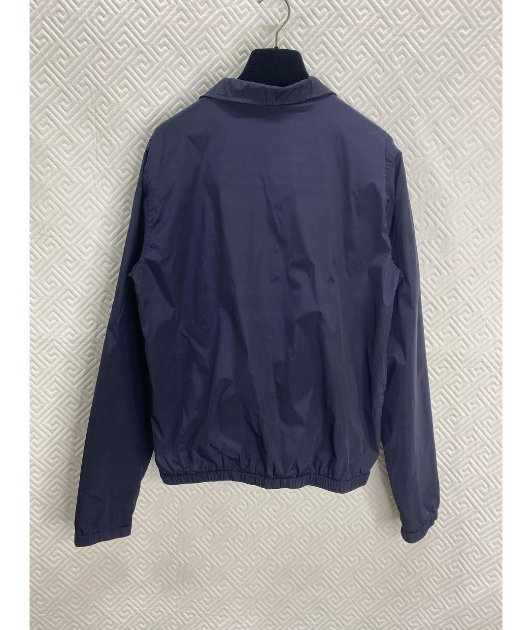 HERNO Темно-синяя полиамидовая куртка, фото 2