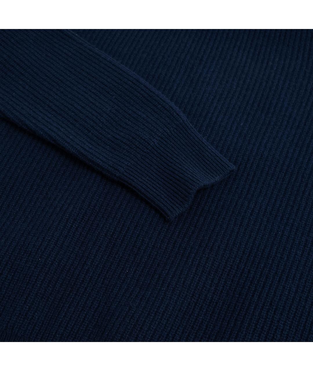 KENZO Темно-синий шерстяной джемпер / свитер, фото 5
