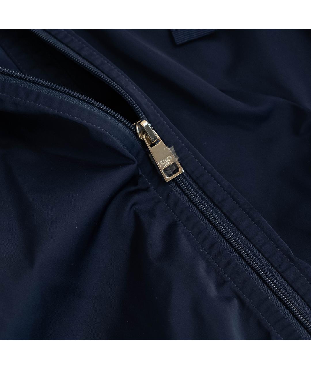 LIU JO Темно-синяя полиэстеровая куртка, фото 4