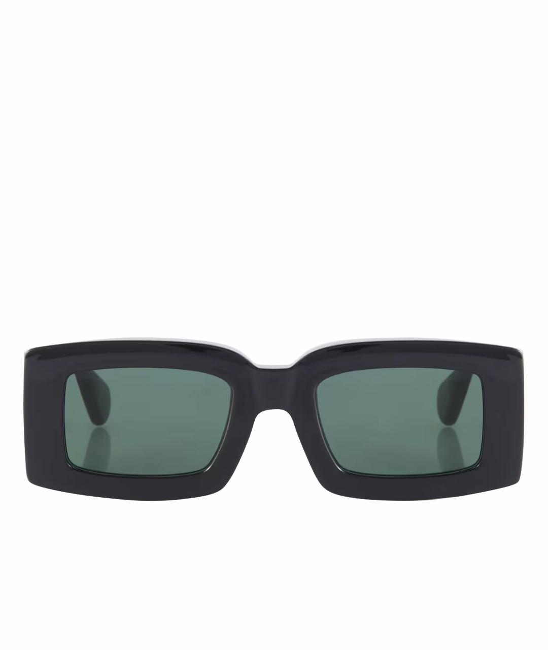JACQUEMUS Черные пластиковые солнцезащитные очки, фото 1