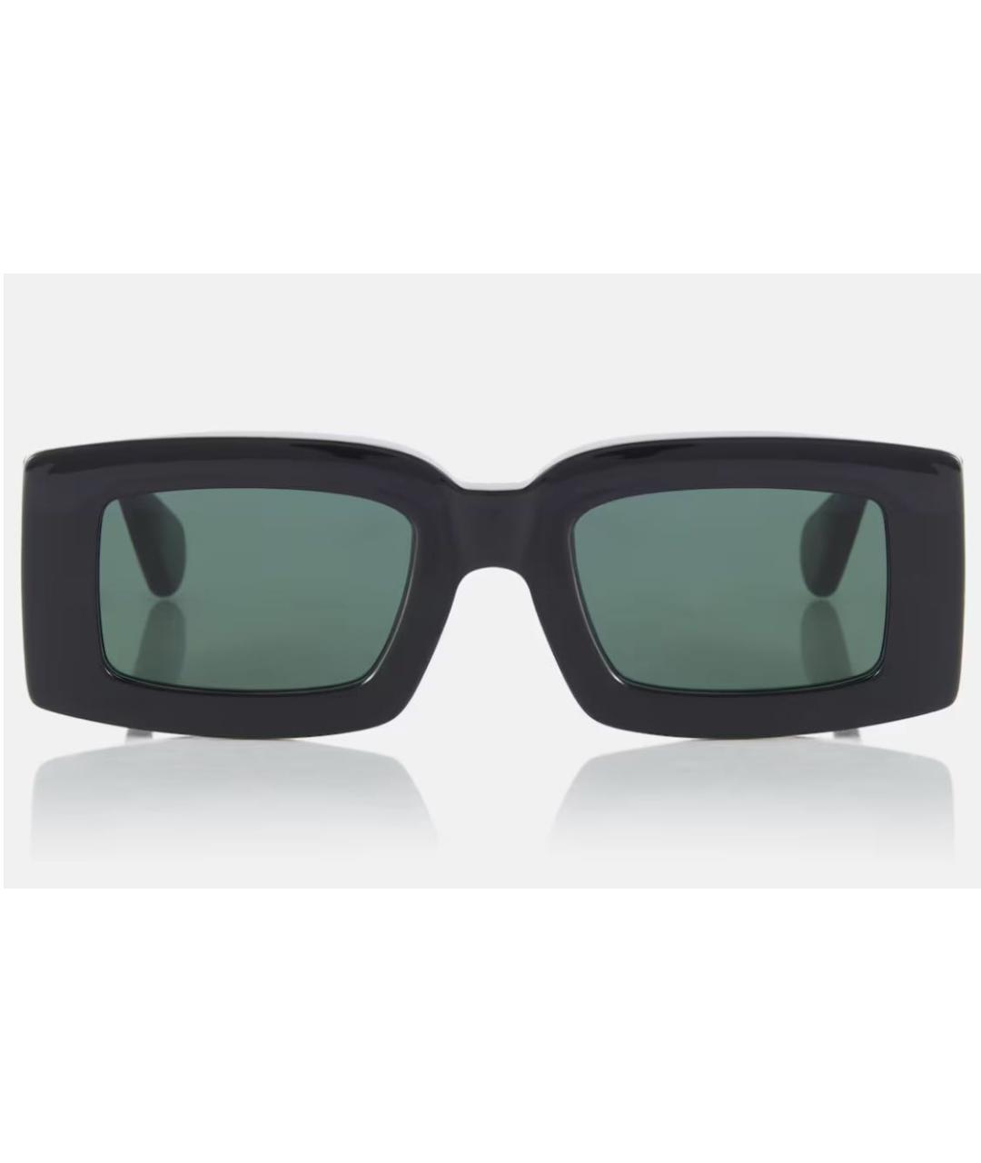 JACQUEMUS Черные пластиковые солнцезащитные очки, фото 4