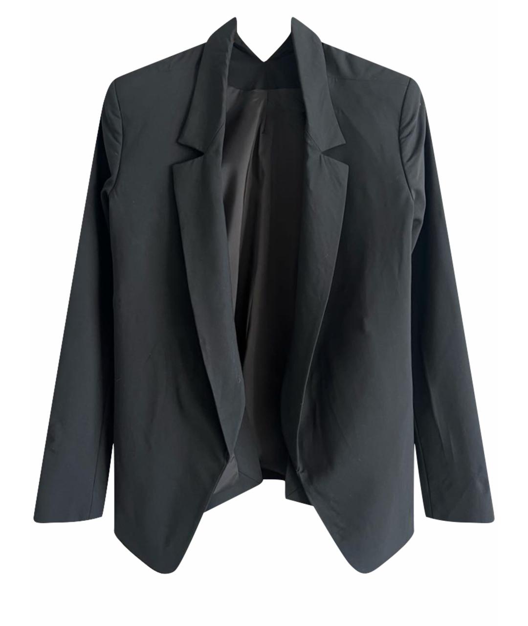 OLIVIER THEYSKENS Черный шерстяной жакет/пиджак, фото 1
