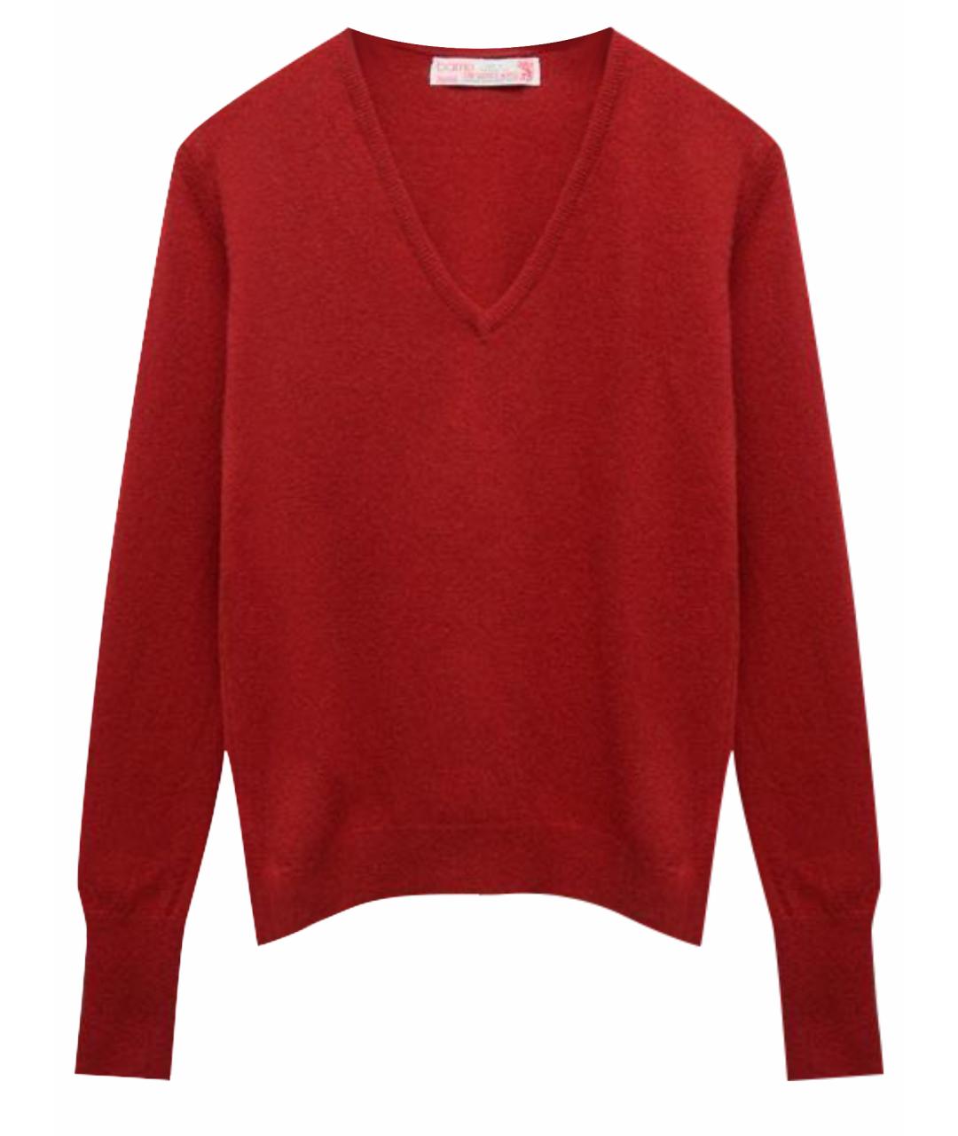 BARRIE Бордовый шерстяной джемпер / свитер, фото 1