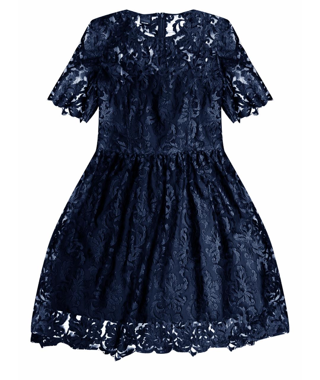 PINKO Черное полиэстеровое вечернее платье, фото 1