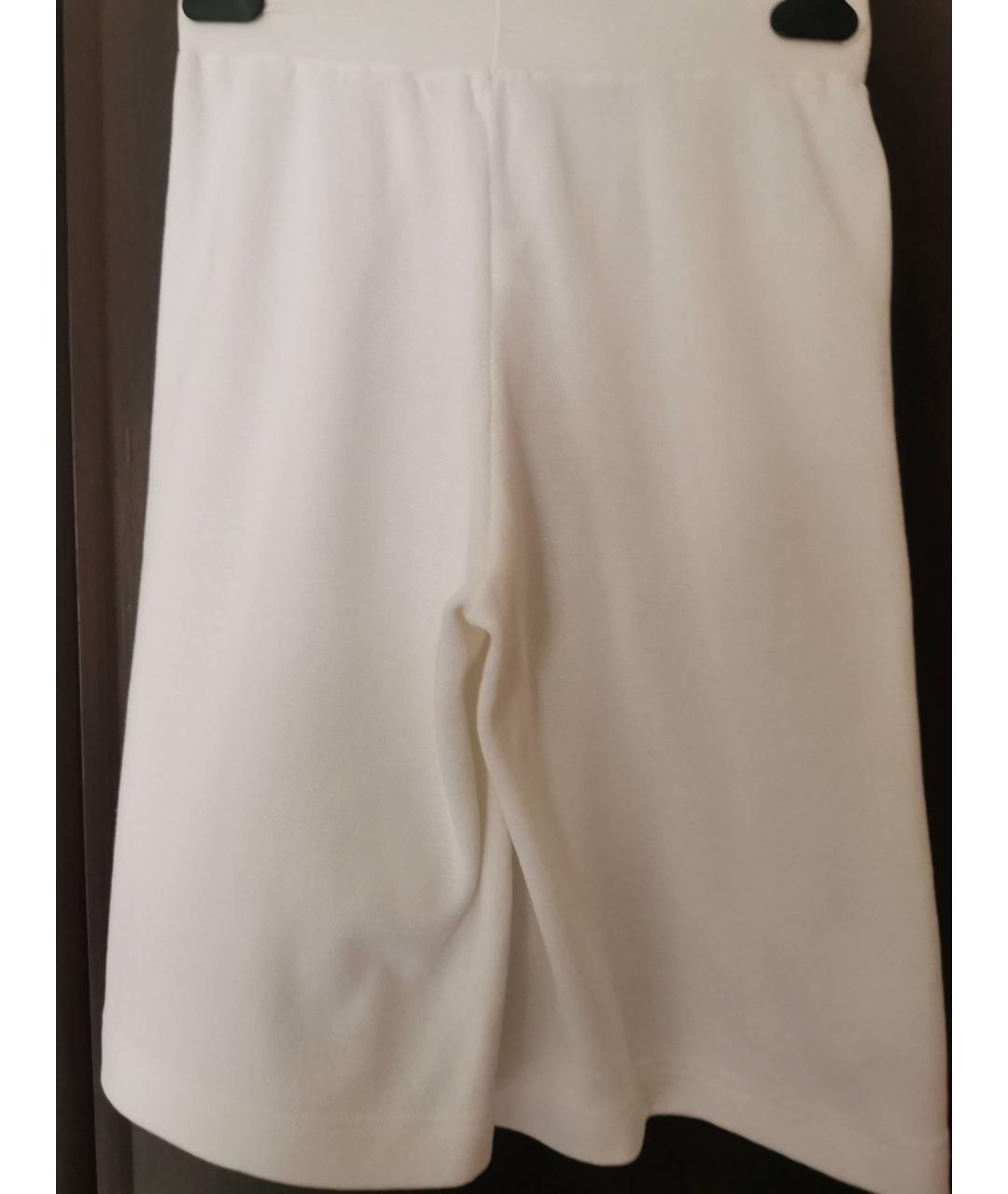 PANICALE Белые хлопко-эластановые шорты, фото 2