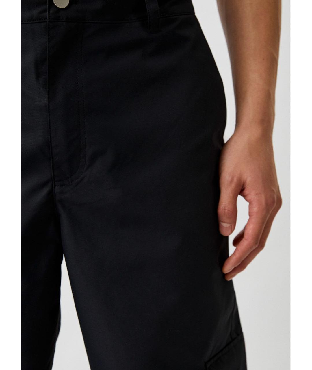 HAN KJOBENHAVN Черные полиэстеровые повседневные брюки, фото 7