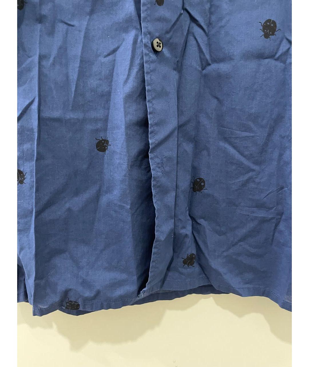 MARC BY MARC JACOBS Темно-синяя хлопковая кэжуал рубашка, фото 8