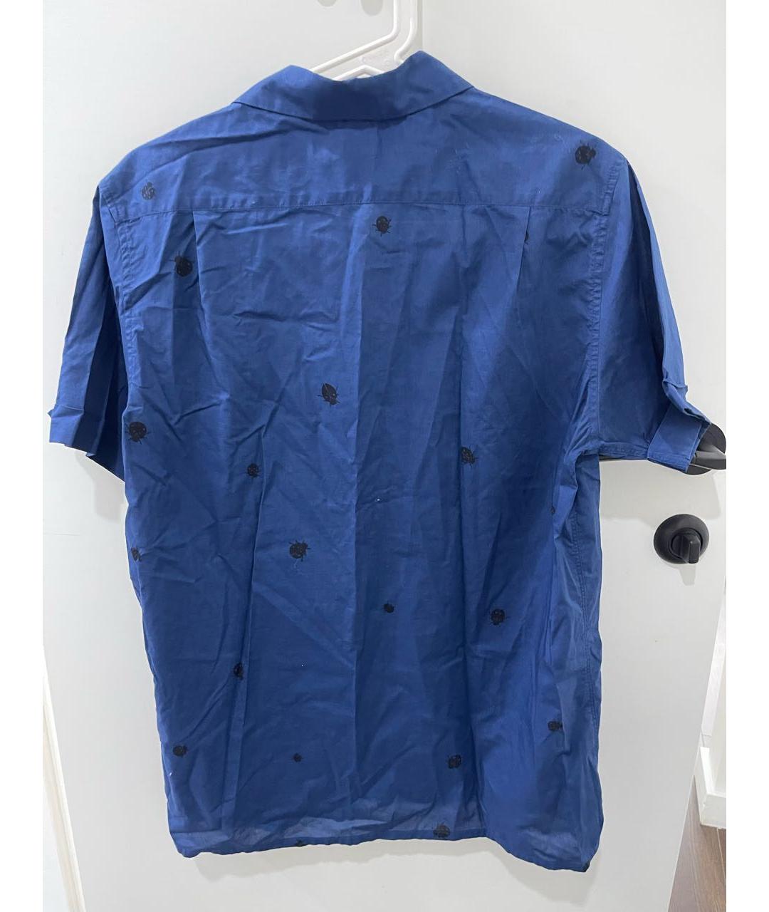 MARC BY MARC JACOBS Темно-синяя хлопковая кэжуал рубашка, фото 2
