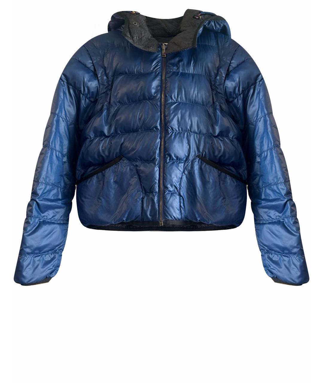 LOUIS VUITTON PRE-OWNED Синяя полиамидовая куртка, фото 1