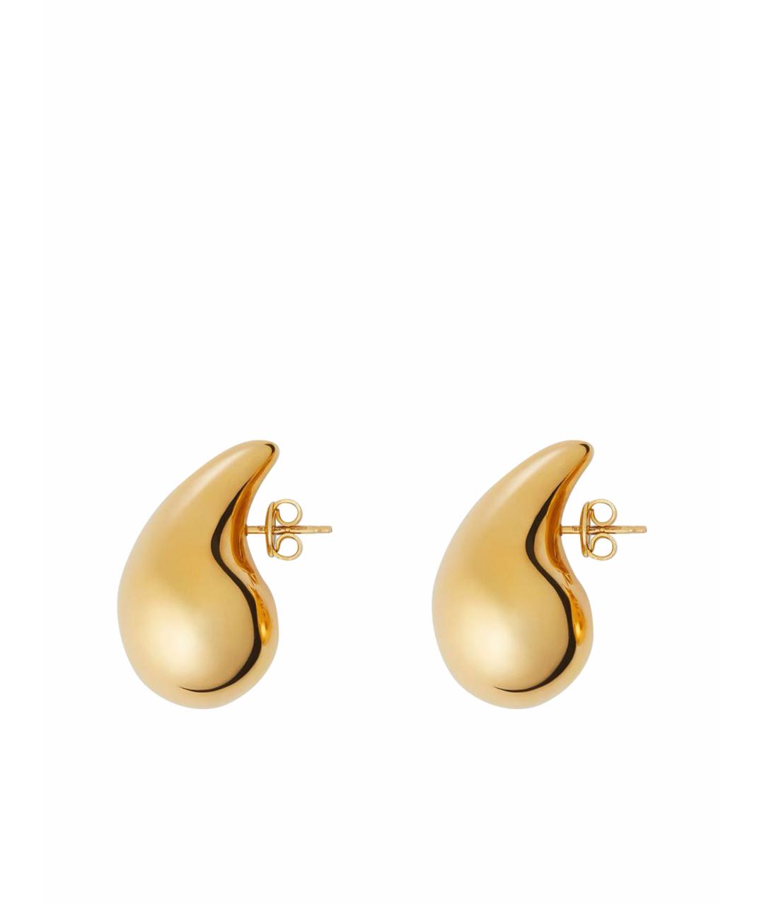 BOTTEGA VENETA Золотые серебряные серьги, фото 1