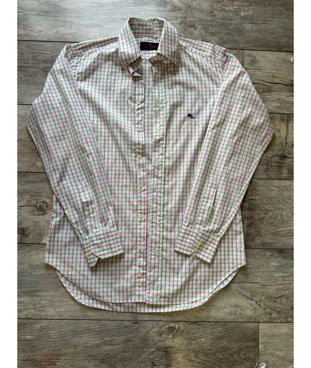 ETRO Мульти хлопковая кэжуал рубашка, фото 8