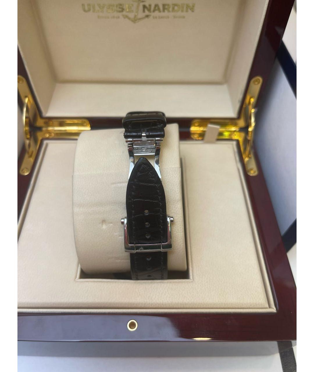Ulysse Nardin Серебряные стальные часы, фото 2