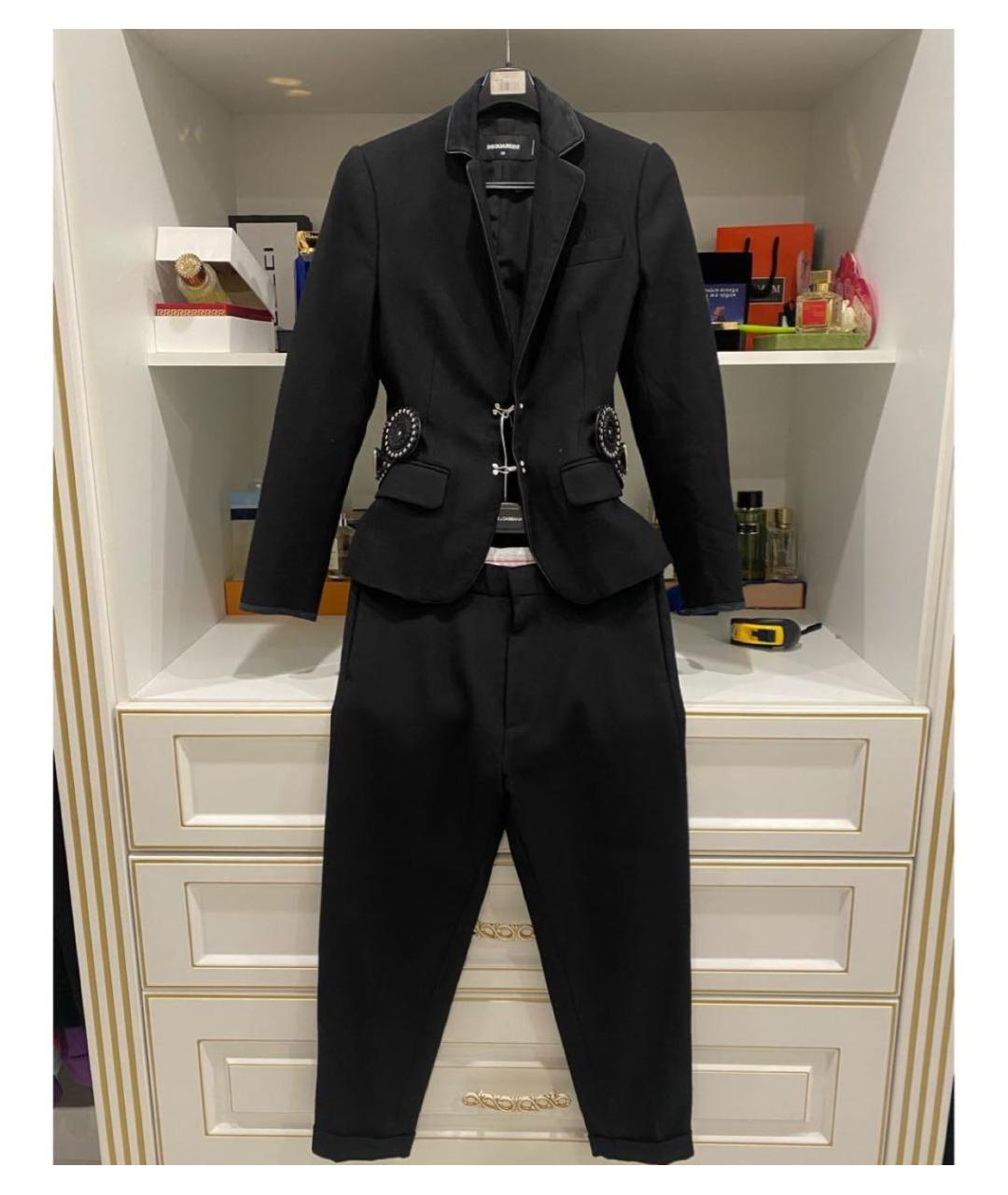 DSQUARED2 Черный костюм с брюками, фото 3