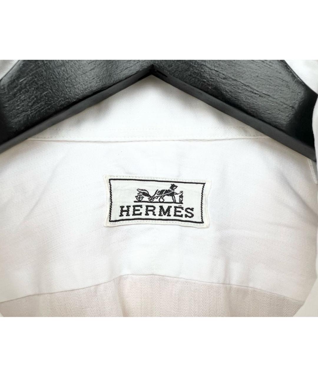 HERMES PRE-OWNED Белая классическая рубашка, фото 5