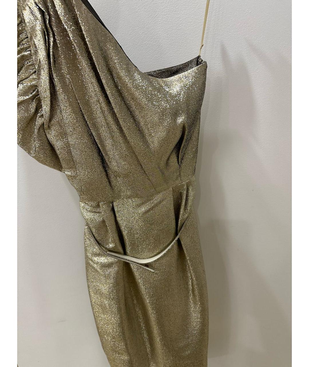 STELLA MCCARTNEY Золотое вечернее платье, фото 2