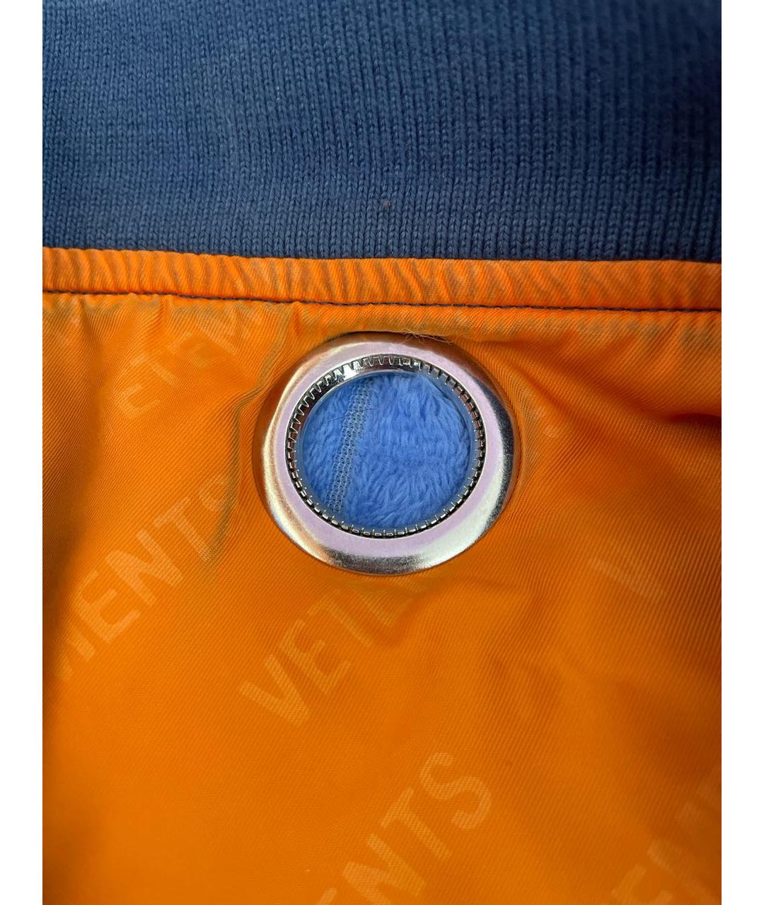 VETEMENTS Темно-синяя полиэстеровая куртка, фото 8
