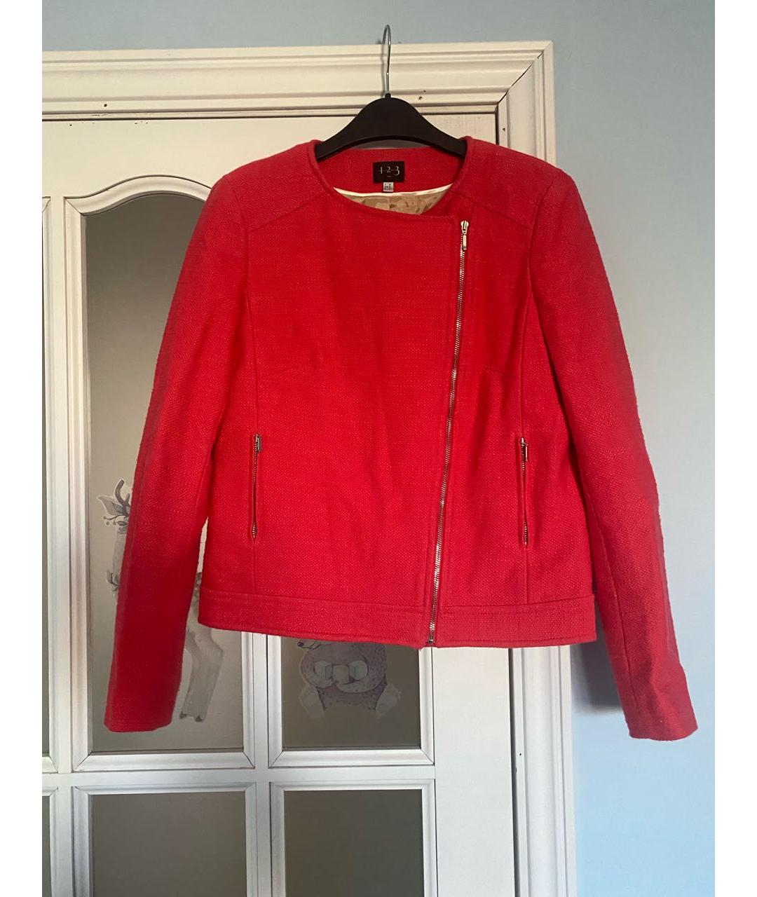123 Красная хлопковая куртка, фото 8