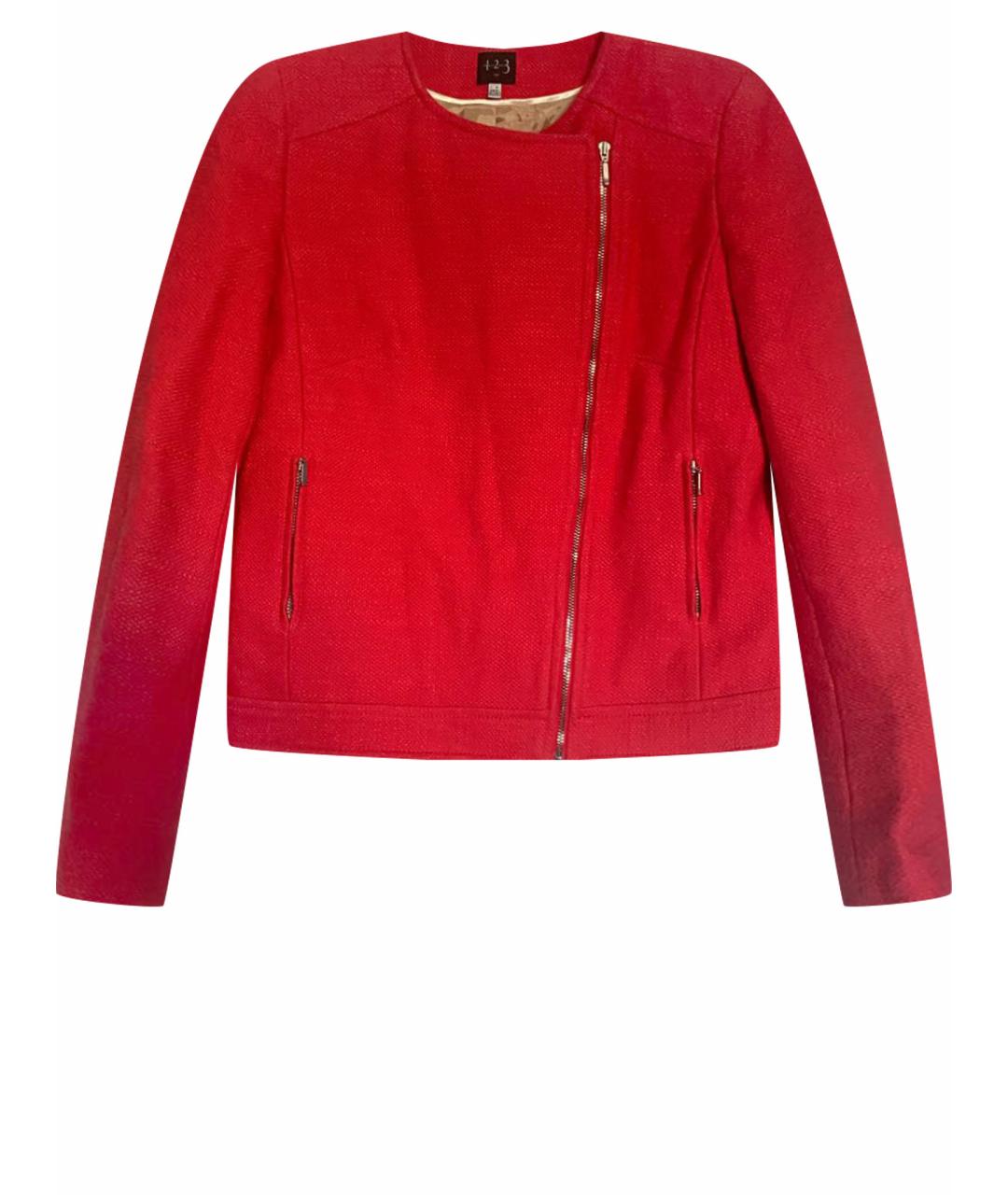 123 Красная хлопковая куртка, фото 1