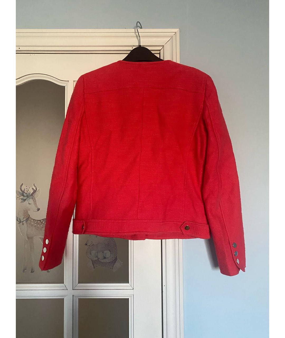 123 Красная хлопковая куртка, фото 7