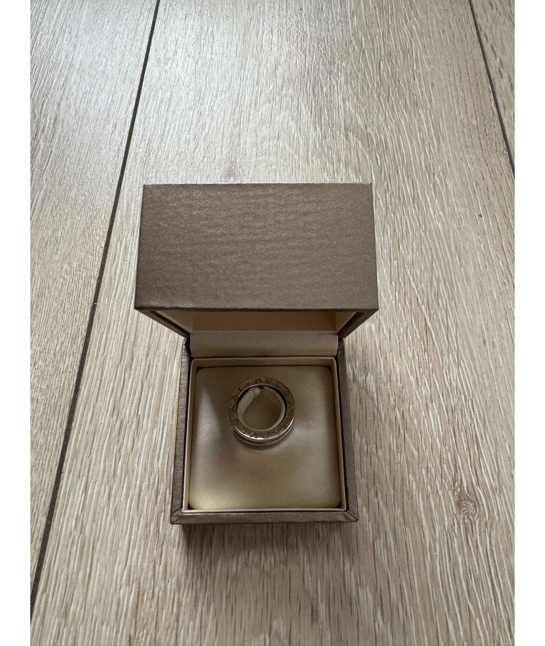 BVLGARI Белое кольцо из белого золота, фото 3