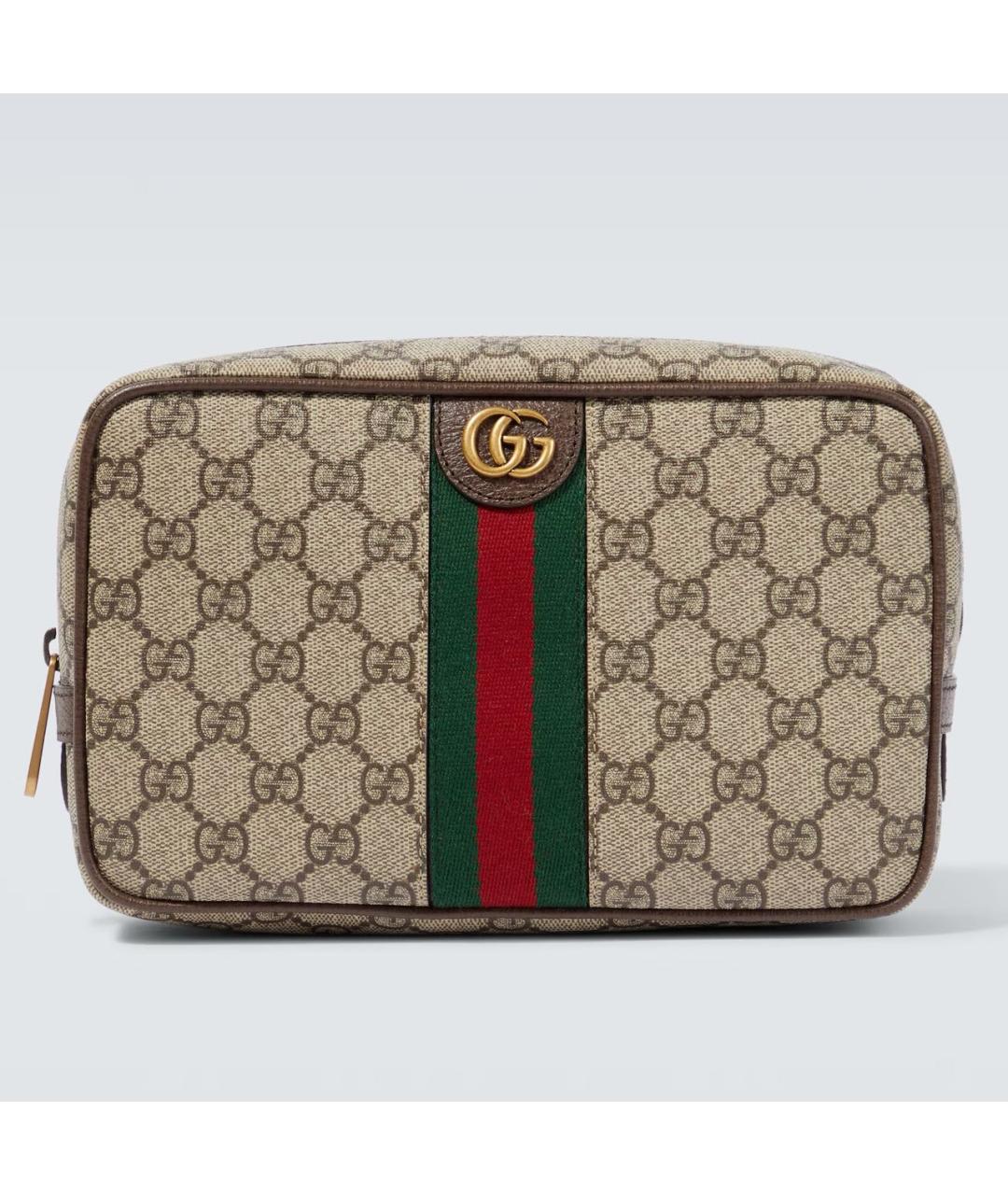 GUCCI Кожаная барсетка, фото 2