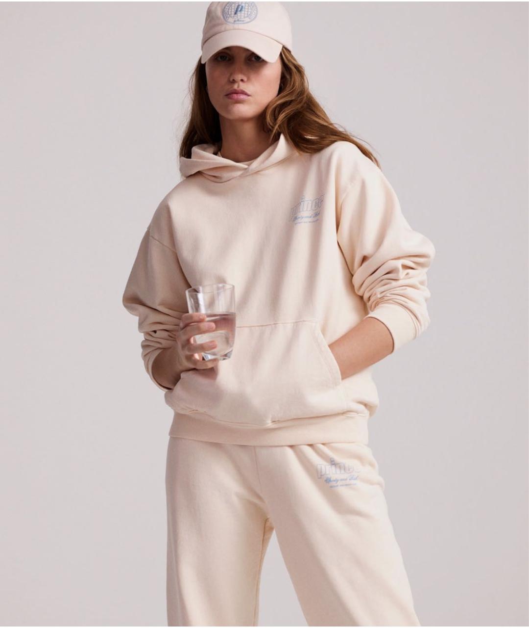SPORTY AND RICH Бежевый хлопковый спортивные костюмы, фото 5