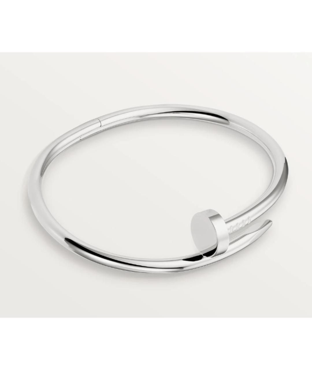 CARTIER Серебряный браслет из белого золота, фото 7