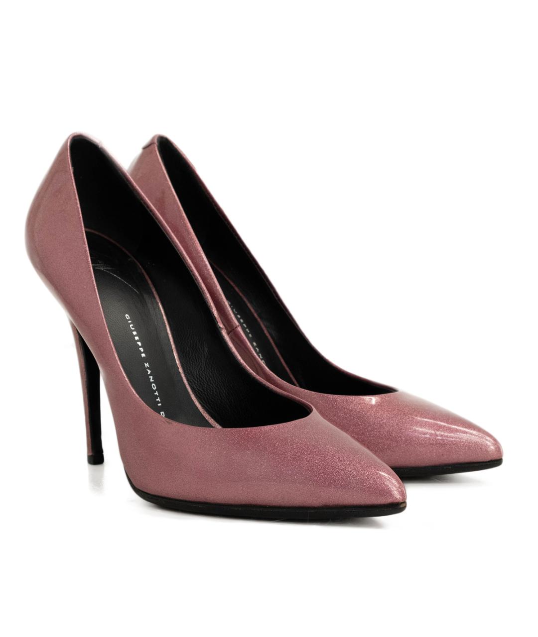 GIUSEPPE ZANOTTI DESIGN Розовые кожаные туфли, фото 2