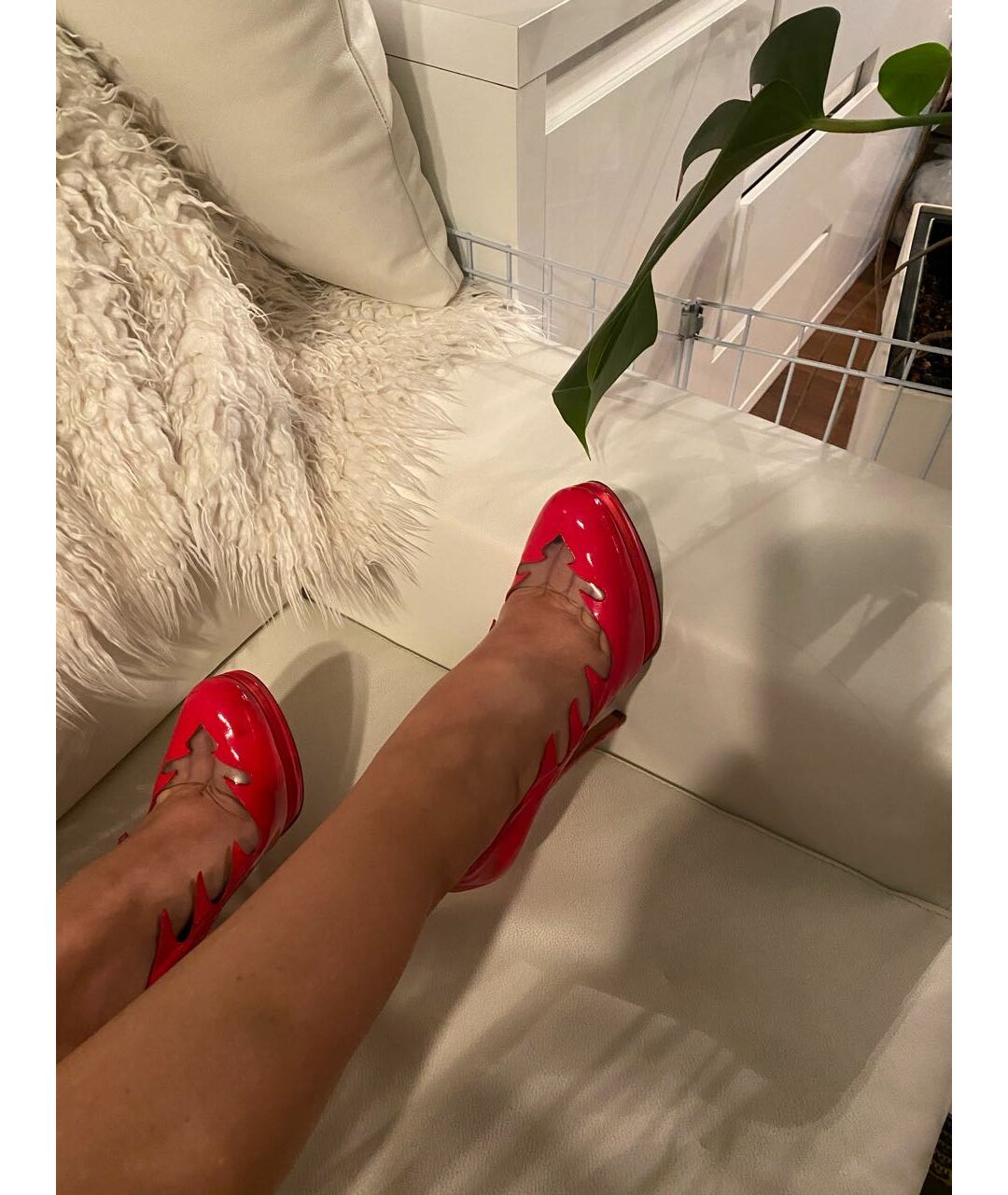 CASADEI Красные туфли из лакированной кожи, фото 7