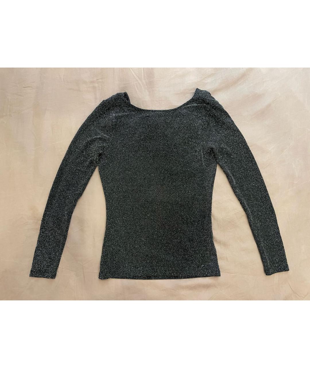 MICHAEL MICHAEL KORS Черный полиэстеровый джемпер / свитер, фото 7