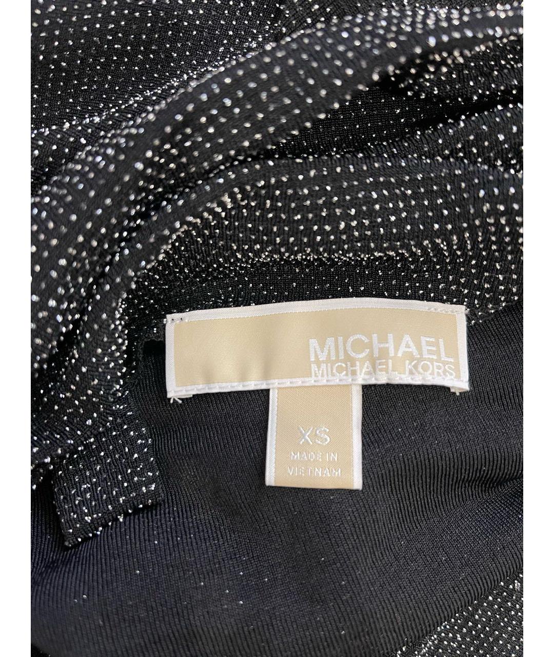 MICHAEL MICHAEL KORS Черный полиэстеровый джемпер / свитер, фото 3
