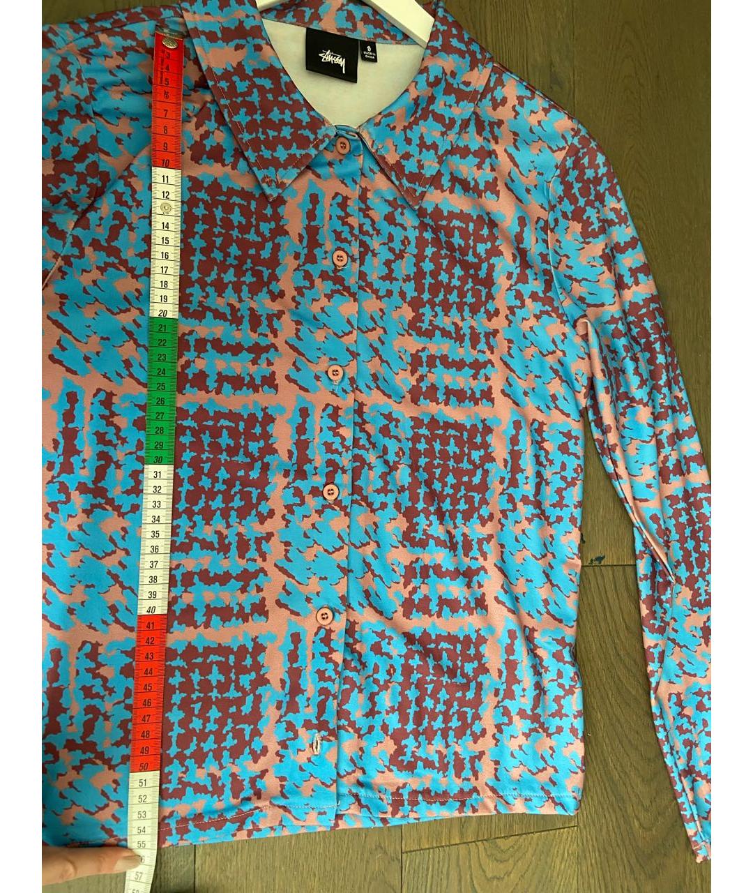 STUSSY Мульти полиэстеровая рубашка, фото 6