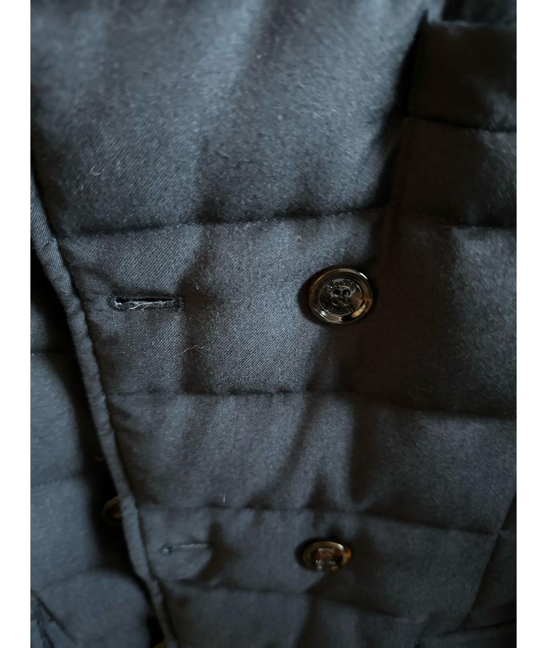 MOORER Темно-синяя шерстяная куртка, фото 4
