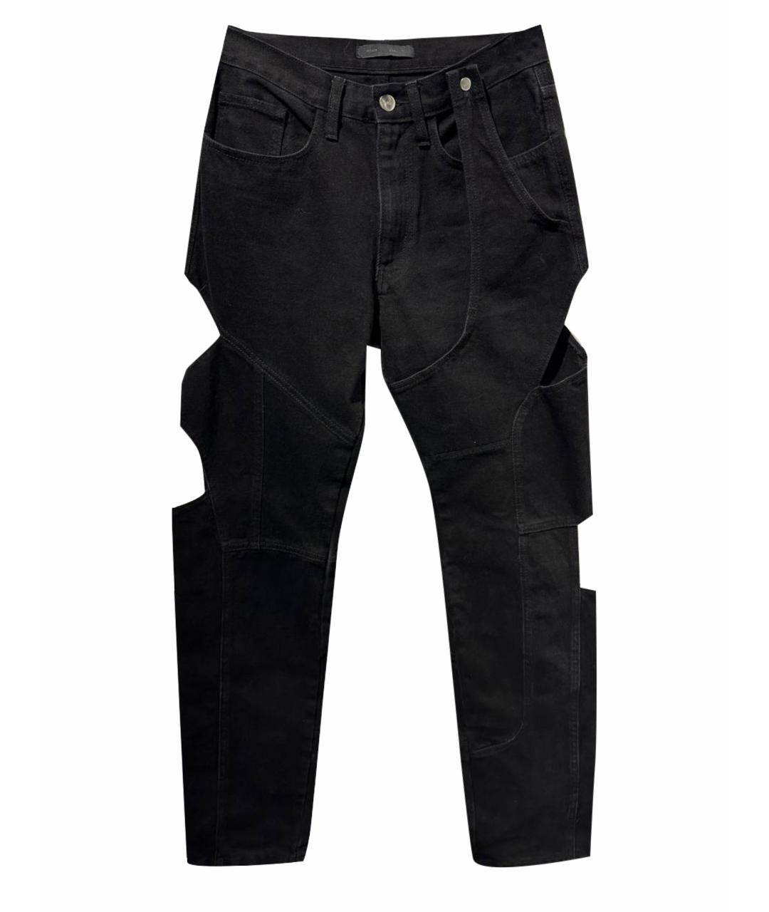 HELIOT EMIL Черные прямые джинсы, фото 1