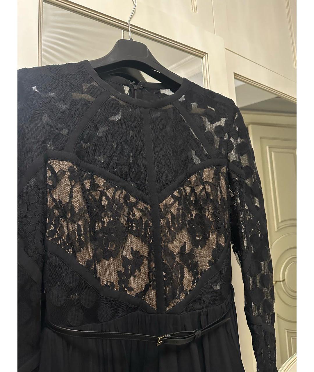 ELIE SAAB Черное шелковое вечернее платье, фото 2