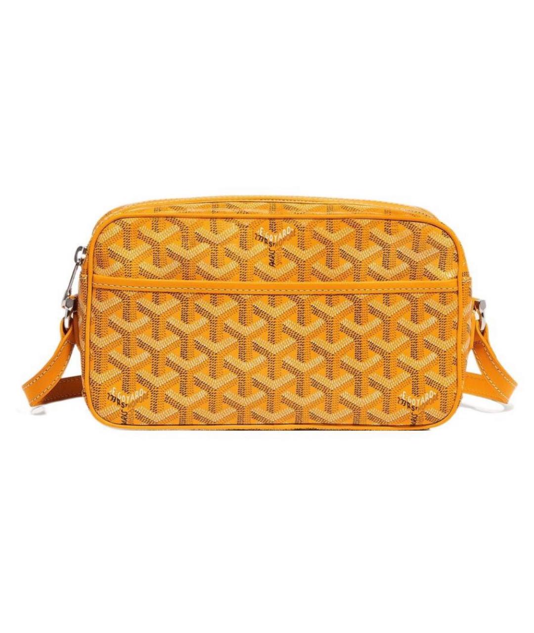 GOYARD Желтая сумка на плечо, фото 2